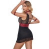 Subblime - 954420 Robe Bondage En Dentelle Noire S/M